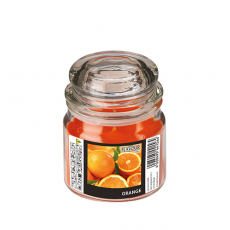 Flavour by GALA Bonbonglas mit Wachsfüllung, MAXI Ø 90 mm · 120 mm orange - Orange