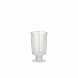 20 Stiel-Gläser für Schnaps, PS 4 cl Ø 3,8 cm · 6,3 cm glasklar einteilig