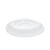 50 Dom-Deckel, R-PET rund Ø 15,5 cm · 2,5 cm klar