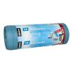 15 Müllsäcke, LDPE 240 l 125 cm x 100 cm blau extra stark und extra reißfest