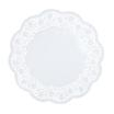 100 Tortenspitzen rund Ø 30 cm weiss