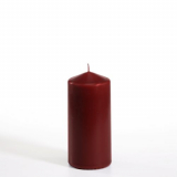 Stumpenkerze Ø 60 mm · 130 mm bordeaux