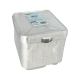 50 Menüschalen + Deckel, Alu 3-geteilt 760 ml 3 cm x 17,7 cm x 22,5 cm