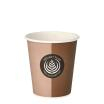 50 Trinkbecher, Pappe To Go 0,2 l Ø 8 cm · 9,1 cm