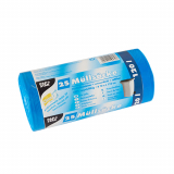 25 Müllsäcke, HDPE 120 l 110 cm x 70 cm blau