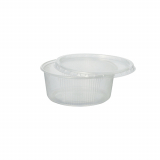 100 Verpackungsbecher, PP rund 200 ml Ø 10,1 cm · 4,3 cm transparent