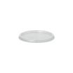 100 Deckel für Verpackungsbecher, PP rund Ø 10,1 cm · 0,8 cm transparent