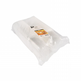 100 Verpackungsbecher, PP eckig 500 ml 10,1 cm x 8,1 cm x 10,8 cm transparent