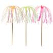 100 Deko-Picker 15,5 cm neon Feuerwerk