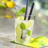 30 Mehrweg-Gläser für Caipirinha PP 0,3 l Ø 8 cm · 11 cm transluzent unzerbrechlich