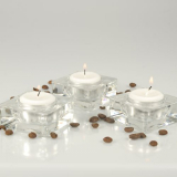 100 Teelichte Ø 38 mm · 22 mm weiss · mit langer Brenndauer 8 h