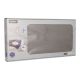 20 Mitteldecken, stoffähnlich, Vlies soft selection plus 80 cm x 80 cm grau