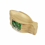 25 Teller, Palmblatt pure 24 cm x 11 cm x 2,5 cm Fisch