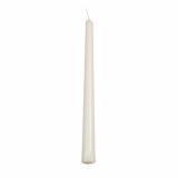 30 Leuchterkerzen Ø 2,2 cm · 24 cm weiss aus 100 % Stearin