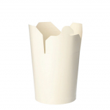 50 Snackboxen To Go eckig 550 ml 10 cm x 8,5 cm x 7,5 cm weiss