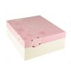 15 Tortenkartons, mit Deckel, Pappe eckig 30 cm x 30 cm x 13 cm weiss/rosa Lovely Flowers