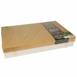 10 Transport- und Catering-Kartons pure eckig 8 cm x 37,5 cm x 55,5 cm Good Food groß