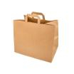 50 Tragetaschen, Papier 27 cm x 32 cm x 17 cm braun mit Tragegriff