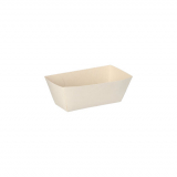 50 Saucentrays, Pappe pure 3,5 cm x 3 cm x 7 cm weiss Good Food