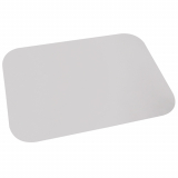 20 Schneideunterlagen, Pappe eckig 38 cm x 28 cm weiss