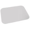 20 Schneideunterlagen, Pappe eckig 38 cm x 28 cm weiss