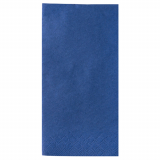250 Servietten, 3-lagig 1/8-Falz 40 cm x 40 cm dunkelblau