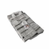 50 Tragetaschen, Papier 36 cm x 22 cm x 10 cm Newsprint mit Tragegriff