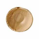 25 Schalen, Palmblatt pure rund 425 ml Ø 15 cm · 6,5 cm