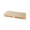 3 Trays für Fingerfood, Holz 2 cm x 12 cm x 20 cm