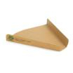 80 Pizza-Trays, Pappe pure 2,5 cm x 17,1 cm x 18,3 cm braun 100% Fair extra groß