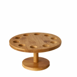 Tray, Bambus pure rund Ø 18 cm · 9 cm für 10 Spitztüten