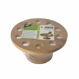 Tray, Bambus pure rund Ø 18 cm · 9 cm für 10 Spitztüten