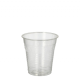 100 Kaltgetränkebecher, PLA pure 0,15 l Ø 7,08 cm · 7,29 cm glasklar