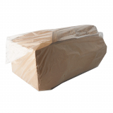50 Lunchboxen, Pappe pure 1500 ml 4,8 cm x 14 cm x 19,5 cm braun