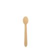 25 Kaffeelöffel, Holz pure 11 cm