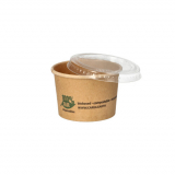 50 Portionsbecher, Pappe 45 ml Ø 6 cm · 4,1 cm braun