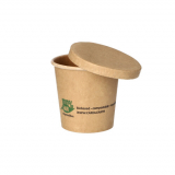 50 Portionsbecher, Pappe 90 ml Ø 6 cm · 5,8 cm braun