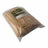 50 Löffel, Holz pure 16 cm einzeln verpackt in Papierbeutel