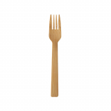 50 Gabeln, aus Bambus pure 16,5 cm