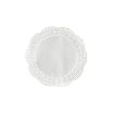 100 Tortenspitzen Fine Line rund Ø 20 cm weiss "Firenze" Premium-Qualität