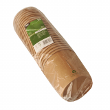 25 Suppenbecher, Pappe 760 ml Ø 11,5 cm · 11 cm braun