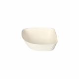 24 Schalen, Zuckerrohr pure 3,5 cm x 10 cm x 10 cm weiss Belle Vie, Ligne Carrée