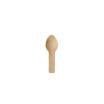 100 Fingerfood - Löffel, Holz pure 7,6 cm
