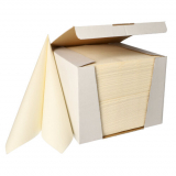 100 Servietten ROYAL Collection 1/4-Falz 40 cm x 40 cm champagner