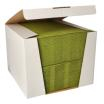 100 Servietten ROYAL Collection 1/4-Falz 40 cm x 40 cm olivgrün
