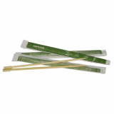 50 Paar Essstäbchen pure 23 cm einzeln gehüllt