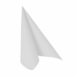 20 Servietten ROYAL Collection 1/4-Falz 25 cm x 25 cm weiss