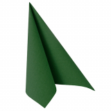 50 Servietten ROYAL Collection 1/4-Falz 40 cm x 40 cm dunkelgrün