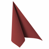 50 Servietten ROYAL Collection 1/4-Falz 40 cm x 40 cm bordeaux