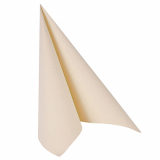 50 Servietten ROYAL Collection 1/4-Falz 40 cm x 40 cm champagner